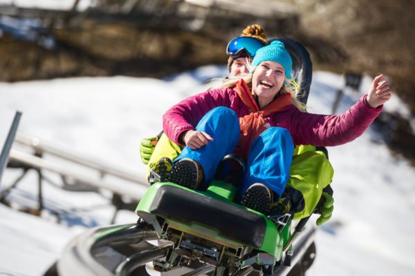 Alpine Coaster Lucky Flitzer im snow space Flachau - Winter- & Skiurlaub im Ski amadé